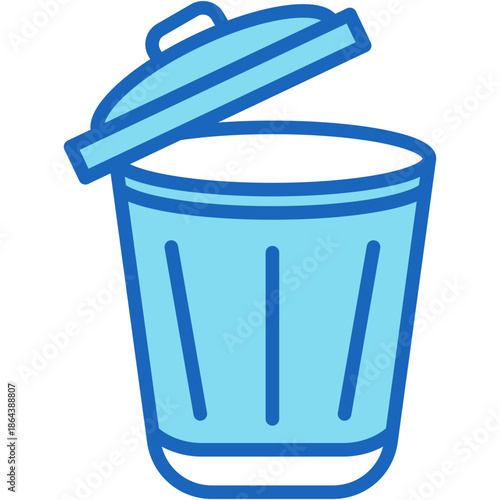 Scrap blue icon