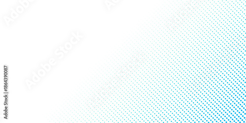 Digital gradient with points. Abstract futuristic panel. Dotted Backgound. Monochrome halftone pattern Vector illustration