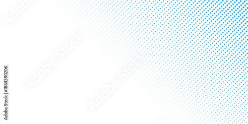 Digital gradient with points. Abstract futuristic panel. Dotted Backgound. Monochrome halftone pattern Vector illustration