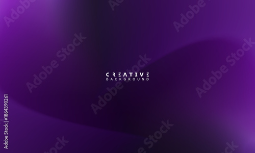 Abstract Dynamic Gradient Background. Soft Purple Fluid Color Gradient. Design Template For ads, Banner, Poster, Cover, Web, Brochure, Wallpaper, and flyer. Vector