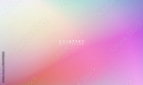 Abstract Dynamic Gradient Background. Soft Colorful Fluid Color Gradient. Design Template For ads, Banner, Poster, Cover, Web, Brochure, Wallpaper, and flyer. Vector