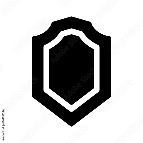 Shield icon design template