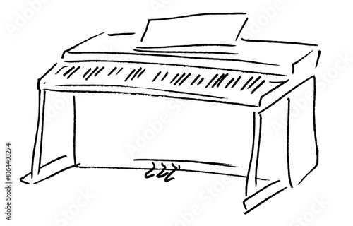 Φωτογραφία Electric Piano (electric) -- PNG