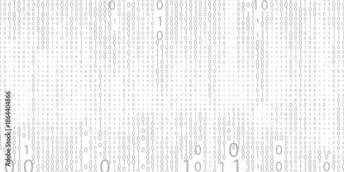 Stream binary code. Binary code matrix. Background on screen from numbers 0 and 1. Computer matrix. Numbers on screen. Binary code. Graphic data, decryption, algorithm, encryption element.