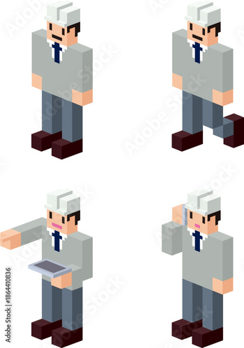 男性現場監督①