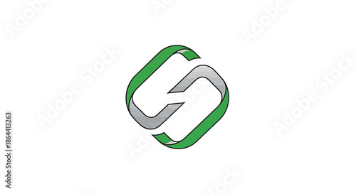 Abstract Geometric Logo Design Concept for Modern Businesses And Creatives