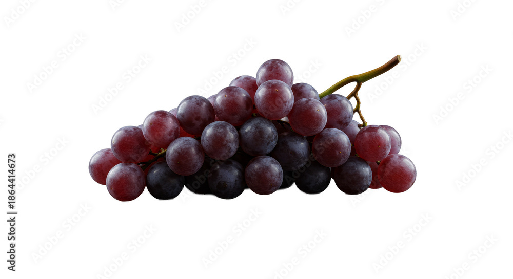 Fototapeta premium Luscious Grapes: A cluster of ripe, juicy grapes, a natural, healthy food choice, a delightful fruit, perfect for snacks and culinary creativity.