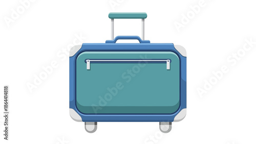 Stylish and Modern Portable Carry-On Luggage Suitcase with Retractable Handle and Wheels for