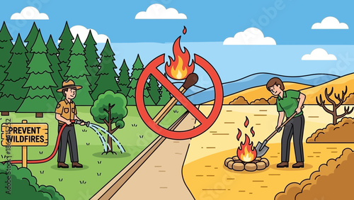 Wildfire Prevention and Fire Management in Forest and Grassland Areas