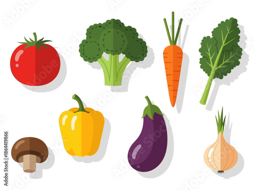 Fresh Vegetables A Colorful and Healthy Collection for Your Kitchen