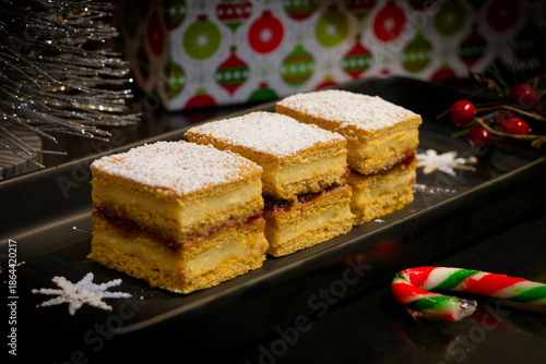 Traditional Romanian Honey Homemade Albinița / Dulcineea  Cake, Prăjitura Tradițională Cu Miere Albinița / Dulcineea