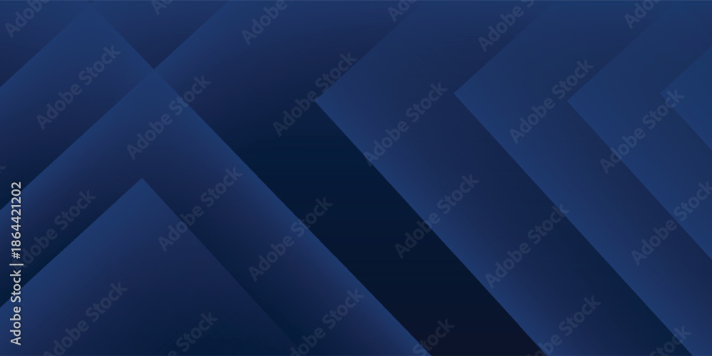 Fototapeta premium Abstract blue background. Geometric triangle background. Hexagon pattern. Vector background.