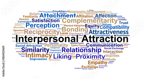 Photos Interpersonal Attraction Word Cloud