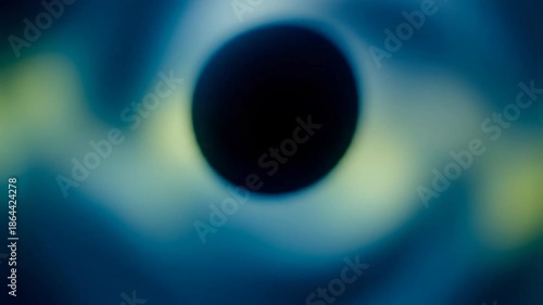 Close-up of a spherical object in a dark environment