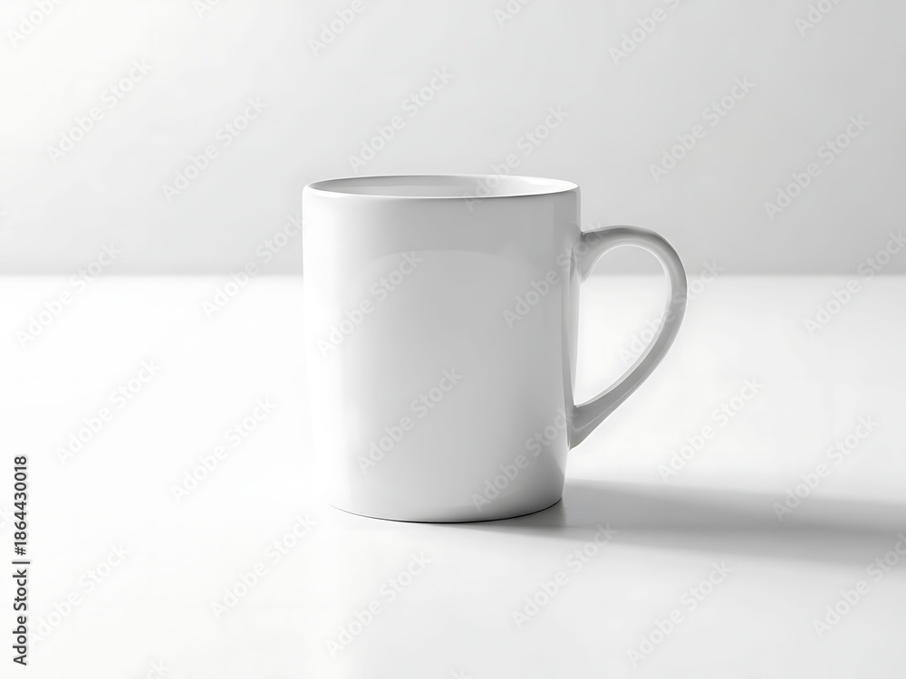 Obraz premium White Mug Mockup
