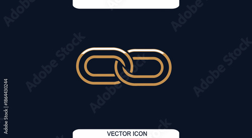 Abstract illustration of a Linked Design, Suitable for Digital Display or Printed Media