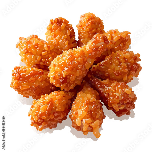 Fried Chicken Design Very Cool