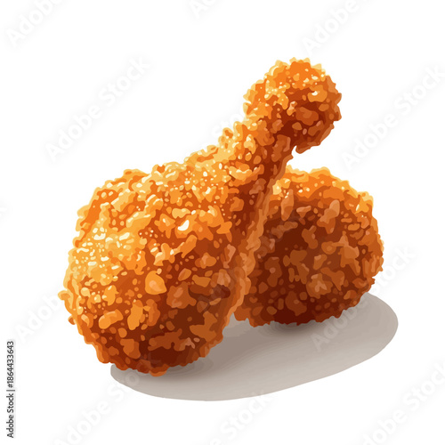 Fried Chicken Design Very Cool
