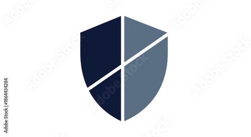 Abstract Shield Graphic Depicting Security And Protection For Digital Applications
