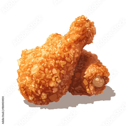 Fried Chicken Design Very Cool
