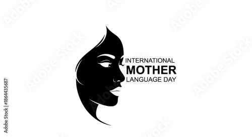 International Mother Language Day concept illustration