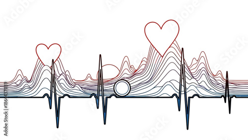 Modern Emotional Symbol Grid Vector