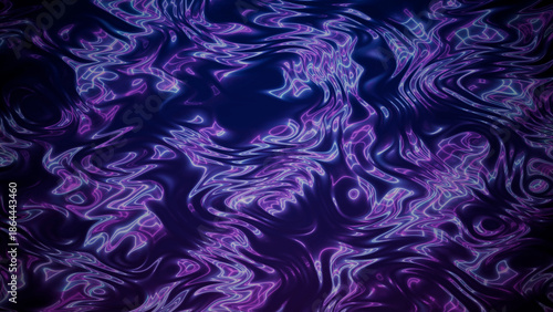 Abstract neon liquid gradient texture background 4k banner poster header cover design