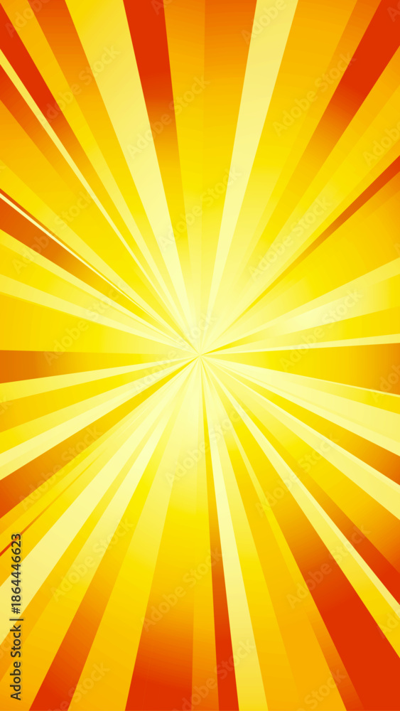 Obraz premium 放射線の背景素材 ベクターイラスト