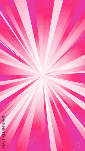 放射線の背景素材　ベクターイラスト