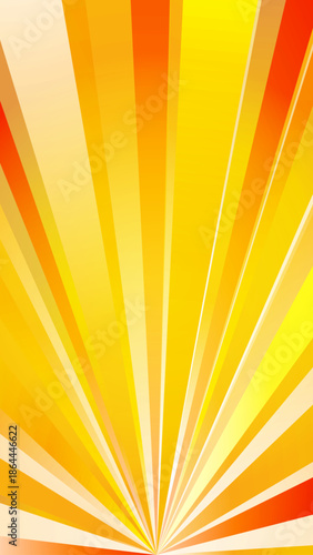 放射線の背景素材　ベクターイラスト