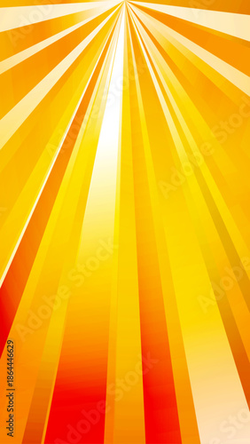 放射線の背景素材　ベクターイラスト