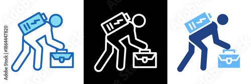 Job Burnout triplestyle icon