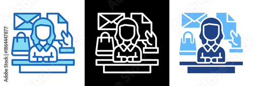 Multitasking triplestyle icon