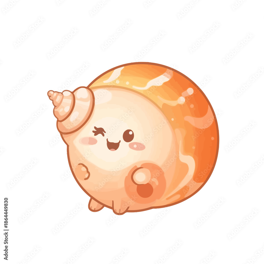 Fototapeta premium cute shell design very cool