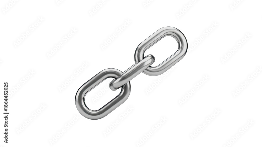 Obraz premium Silver Chain Links