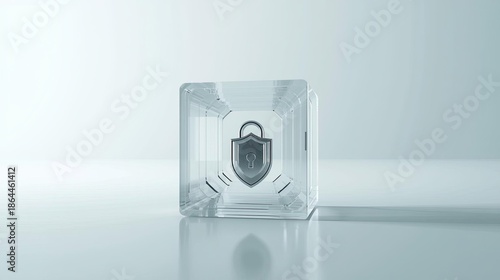 Capital preservation concept illustrated by protected core within open structure