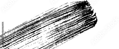 brush strokes texture rough black and white scratches for wallpaper. suit for dirt banner, cover, poster, flyer, background, ads, paint splatter, watercolor design. Vector illustration