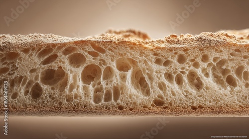 a crusty French baguette