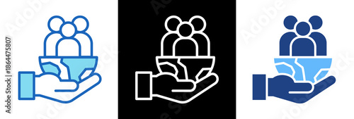 Social Duty triplestyle icon