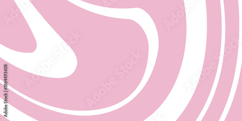 Pink candy pattern background. Abstract vector melted caramel texture. Strawberry cream swirls. modern