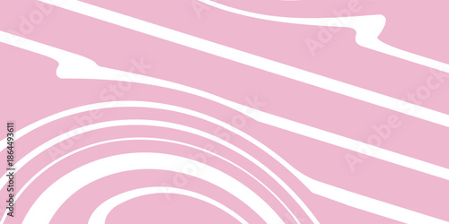 Pink candy pattern background. Abstract vector melted caramel texture. Strawberry cream swirls. modern