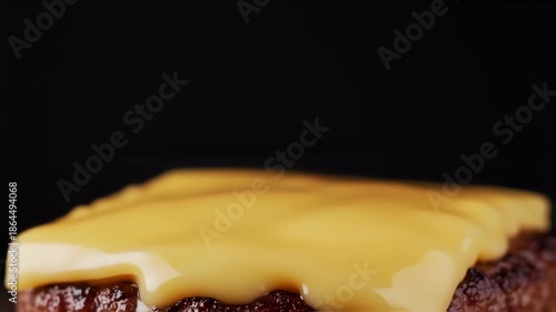 cheese on a burger