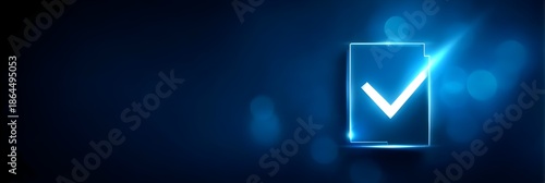 Online survey concept, Check digital questionnaire on laptop screen for satisfaction with virtual, management, survey, satisfaction, check, document