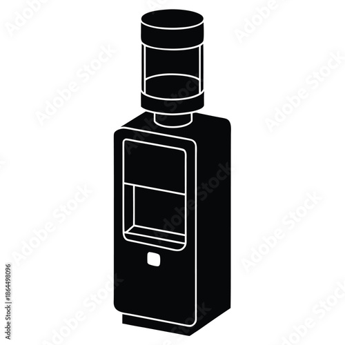 office water cooler vector