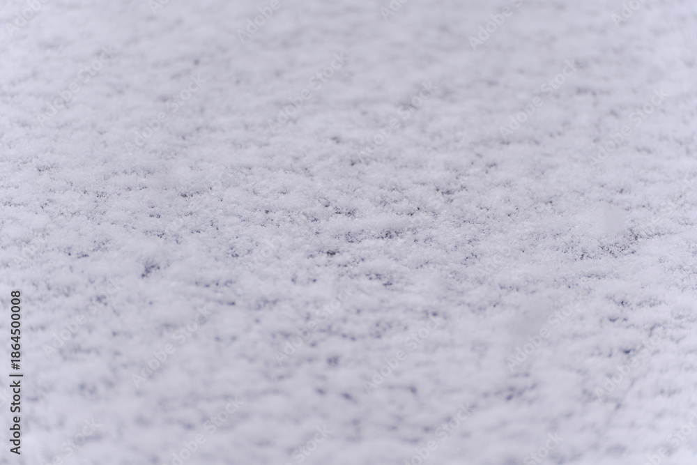 Obraz premium Snow cover background after snowing