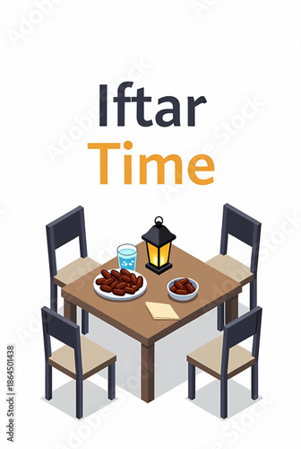 Iftar time setting