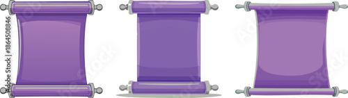 Ancient scroll manuscript illustration blank parchment for messages storytelling fantasy history design