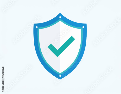 Preventive healthcare shield icon vector