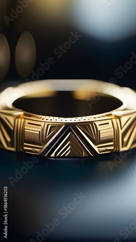 Neo-Deco Jewelry Macro Detail