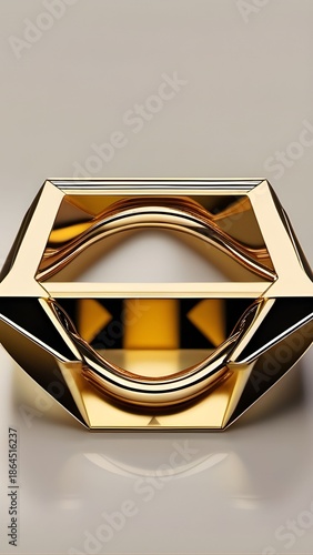 Abstract Neo-Deco jewelry concept